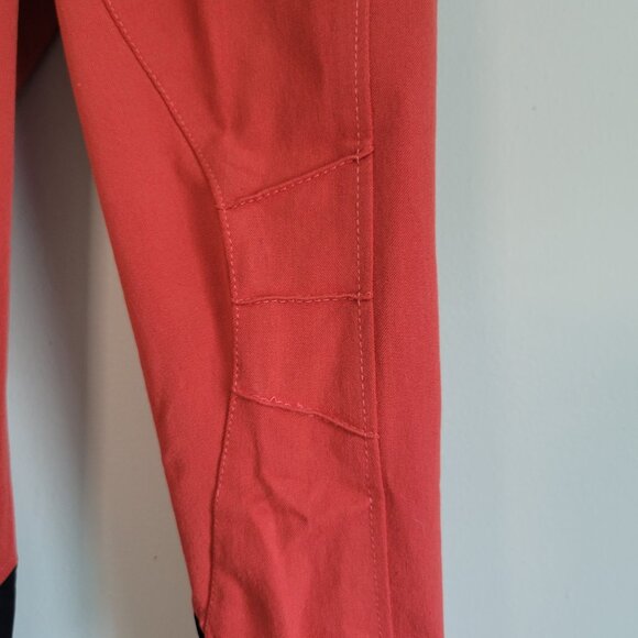 Daisy Clippers Riding Pants Girl's 6 Youth Orange Equestrian Breeches NWT - Picture 4 of 9